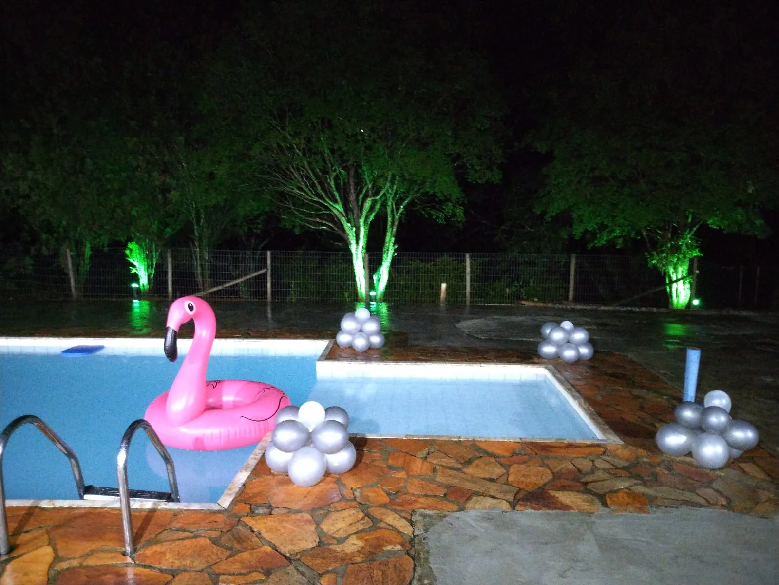 Piscina da clínica parceira